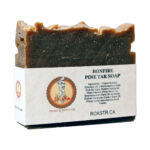 Pine tar natural soap