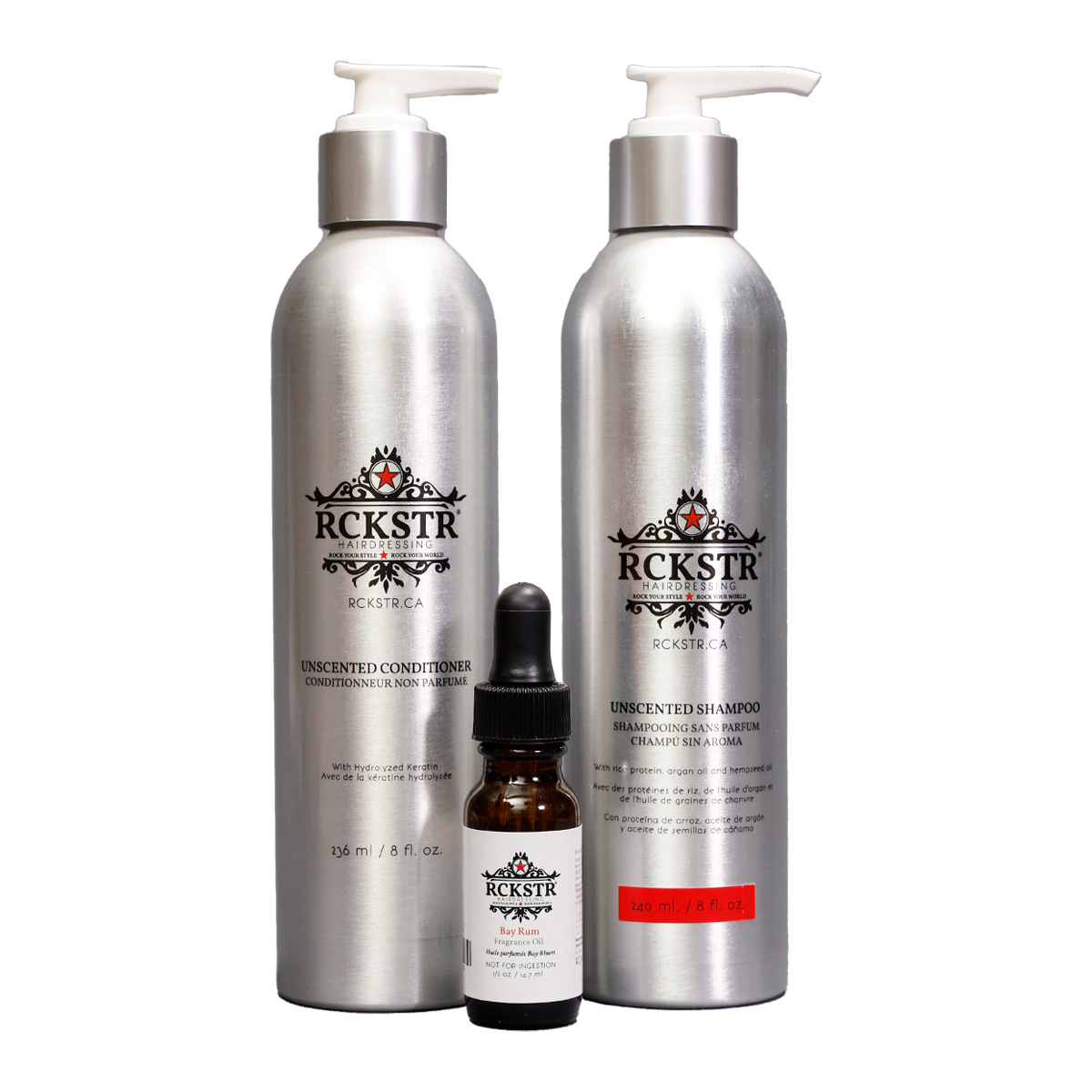 Bay Rum Shampoo and Conditioner